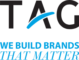 TAG logo with tagline