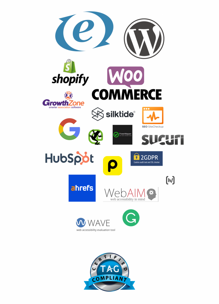 TAG is an expert in many platforms of CMS and web audting tools